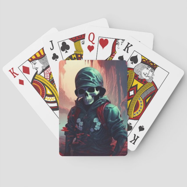 Cartes à jouer Skeleton (dos)