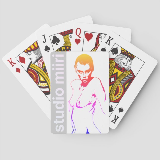 CARTES À JOUER studio miiri (dos)