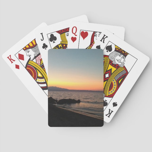 Cartes à jouer Sunset Classic (dos)