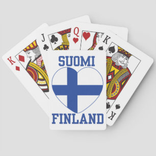 cartes à jouer SUOMI FINLANDE