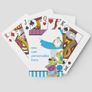 Cartes à jouer Tasses à thé Wonderland