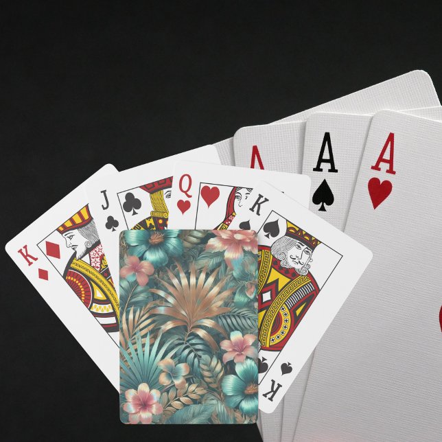 Cartes à jouer Tropical Elegance (Créateur téléchargé)