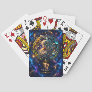 Cartes à jouer Vierge Cosmique