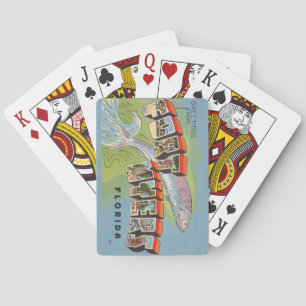Cartes à jouer vintage Fort Myers Floride