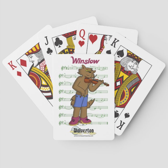 Cartes à jouer Winslow (dos)
