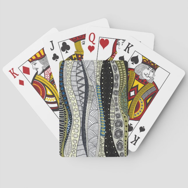 Cartes à jouer Zen Waves (dos)