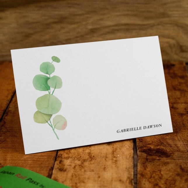 Cartes à notes personnalisées vertes (Créateur téléchargé)