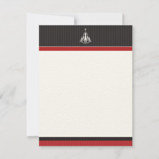 Cartes à notes plates pour lustre classique (GG)