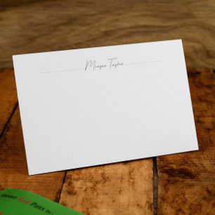 Cartes à notes simples et simples