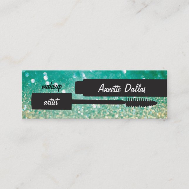 Cartes abstraites de maquilleur de parties (Devant)