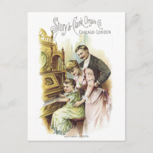 Cartes, affiches de cartes de commerce Vintages