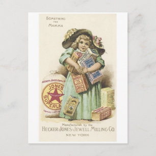 Cartes, affiches de cartes de commerce Vintages