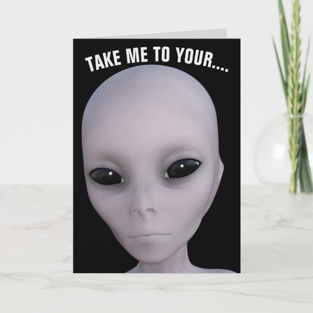 CARTES ALIENS D'ANNIVERSAIRE (Devant)
