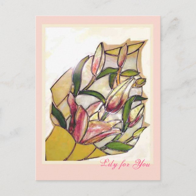 Cartes ANNIVERSAIRE Lily for You (Devant)