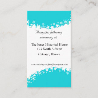 Cartes Aqua et White Mariage