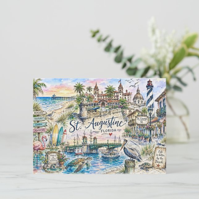 Cartes artistiques historiques des monuments de St (Debout devant)