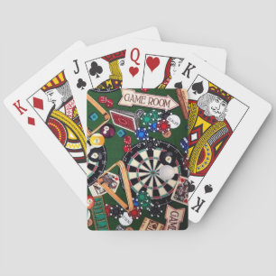 Cartes Billards de pièce de jeu
