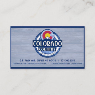 Cartes biz Colorado Country