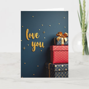 Cartes Boîtes Cadeaux Love You