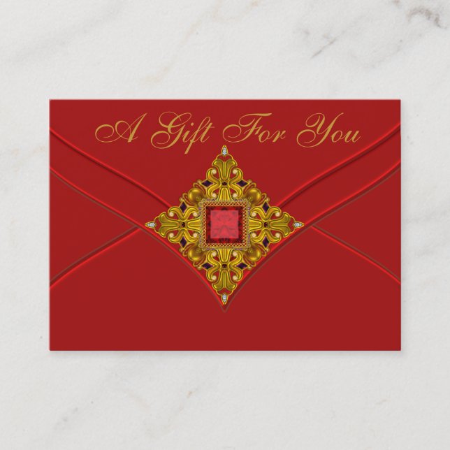 Cartes-cadeaux de certificat de cadeau d'affaires  (Devant)