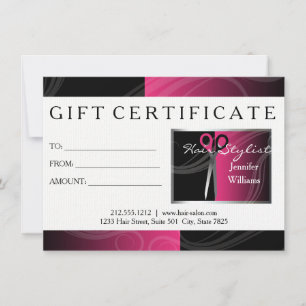 Cartes cadeaux Hair Salon
