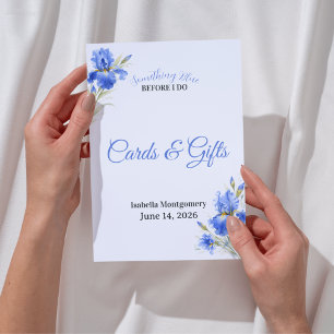 Cartes Cadeaux Iris Bleu Quelque Chose de Bleu Ent