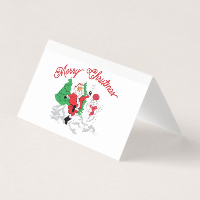 Cartes Cadeaux : Joyeux Noël (Front)