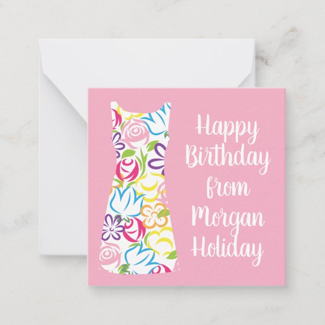 Cartes Cadeaux Personnalisées (Devant)