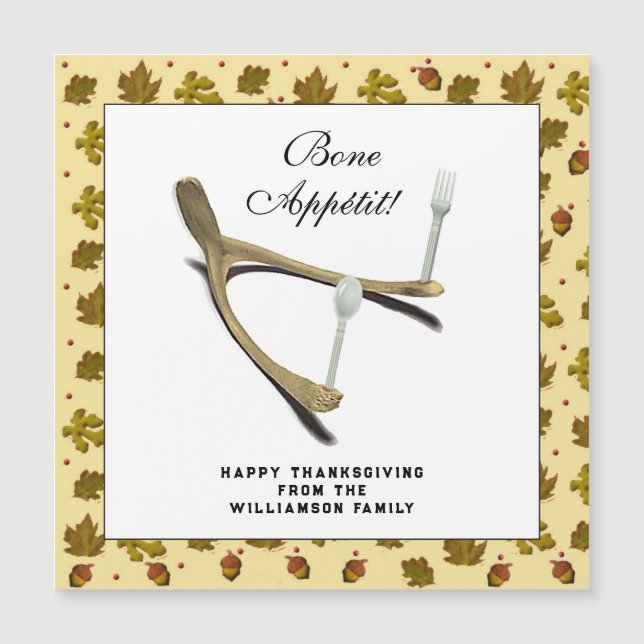 Cartes Cadeaux Thanksgiving (Devant)