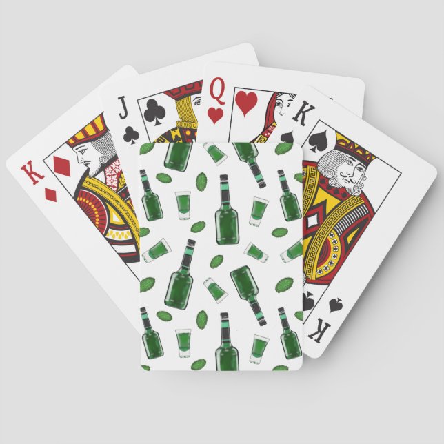 Cartes Carte de jeu Creme de Menthe (dos)