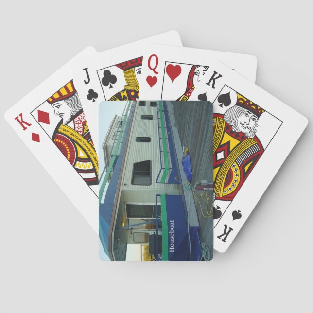 Cartes Carte de jeu de bateau à rivière (dos)