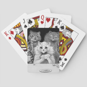 Cartes Carte de jeu de chat, Louis Wain