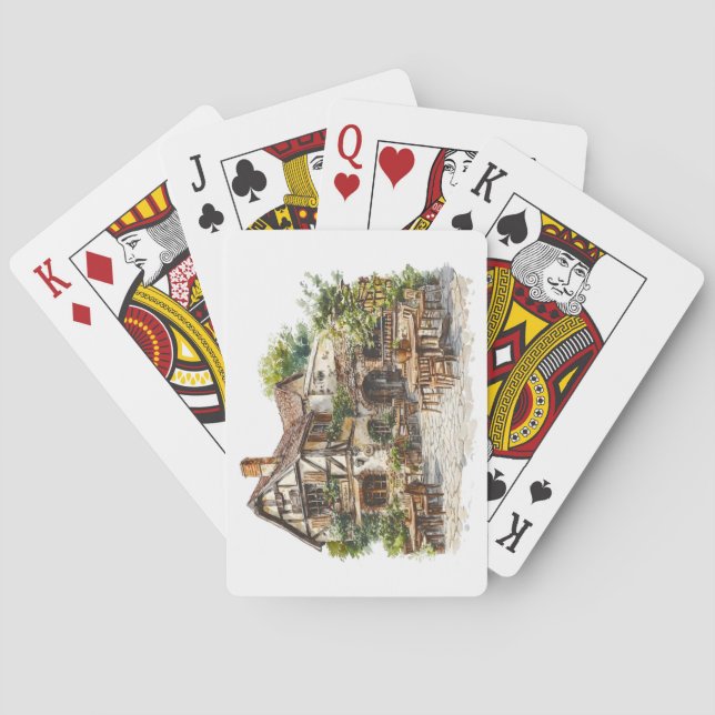 Cartes Carte de jeu de la maison italienne (dos)