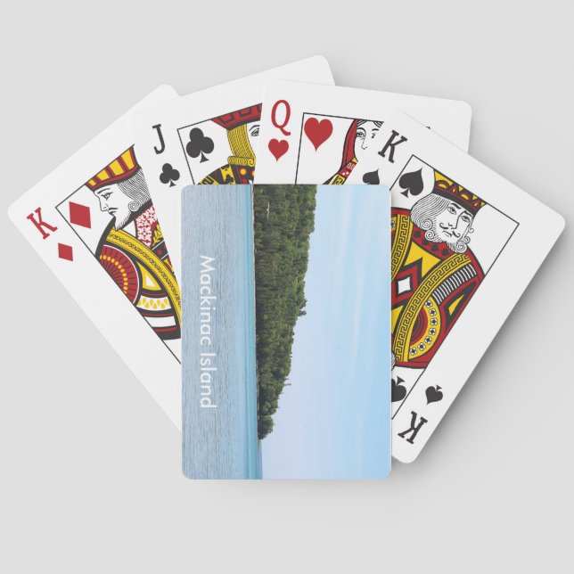 Cartes Carte de jeu de l'île Mackinac (dos)