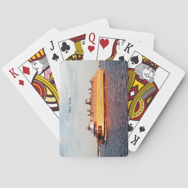 Cartes Carte de jeu du ferry de Staten Island (dos)