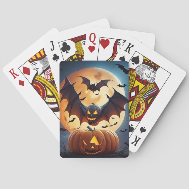 Cartes Carte de jeu Halloween (dos)