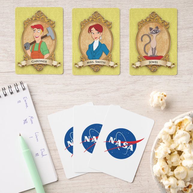 Cartes Carte de jeu Iconic NASA (choisissez les jeux pour (Insitu (Soirée de jeux))