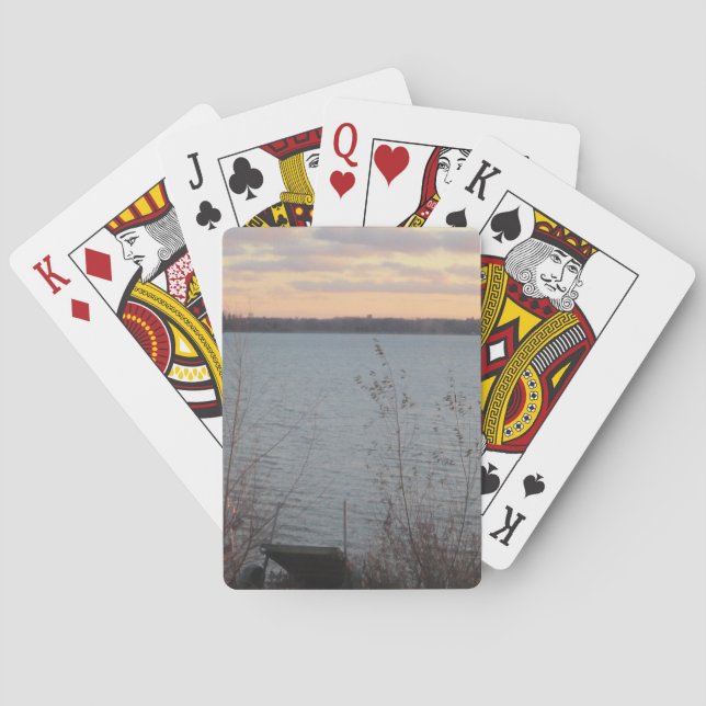 Cartes Carte de jeu Lake Shore Sunset (dos)