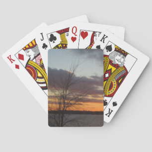Cartes Carte de jeu Lake Sunset