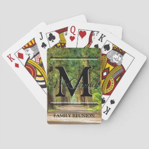 Cartes Carte de jeu personnalisée Retrouvailles familiale