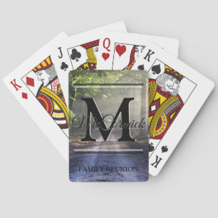 Cartes Carte de jeu personnalisée Retrouvailles familiale