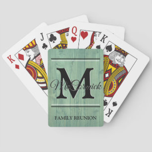 Cartes Carte de jeu personnalisée Retrouvailles familiale