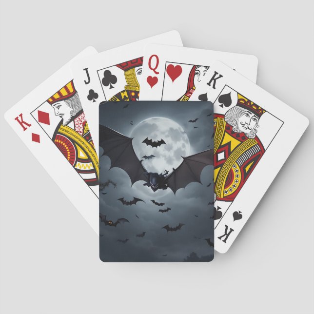 Cartes Carte de jeu pour la fête d'Halloween (dos)