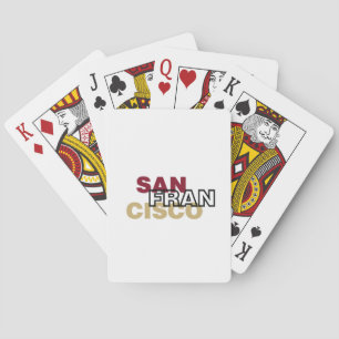 Cartes Carte de jeu San Francisco