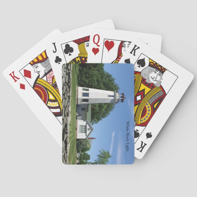 Cartes Carte de jeu White Rock Light (dos)