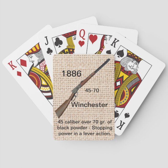 Cartes Carte de jeu Winchester 1886 (dos)