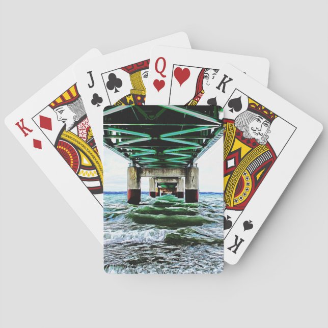 Cartes "Cartes de jeu du pont Mackinac" (dos)