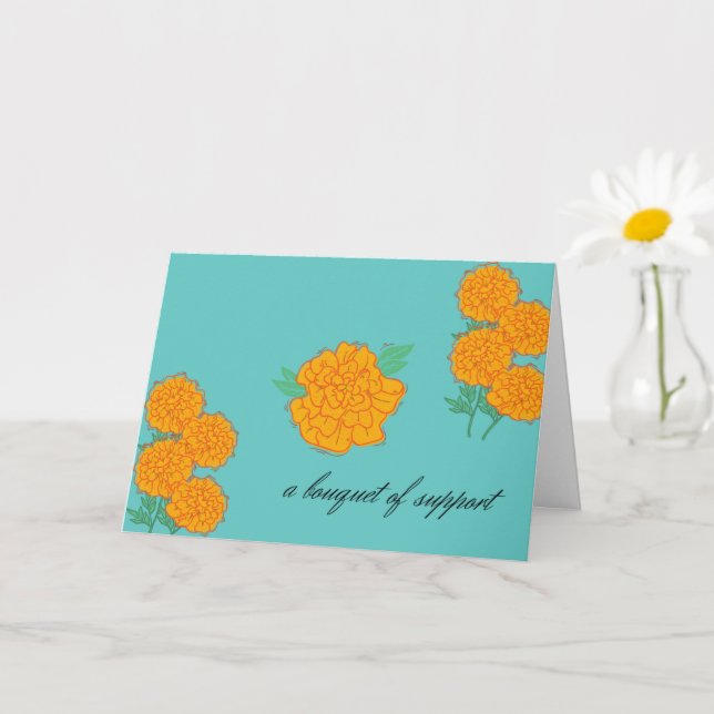 Cartes Chemo - Encouragement aux temps difficiles (Petite plante)