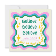 Cartes chrétiennes Croire Vacances Encouragement