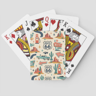 Cartes Circuit 66 Soirée de jeu Road Trip